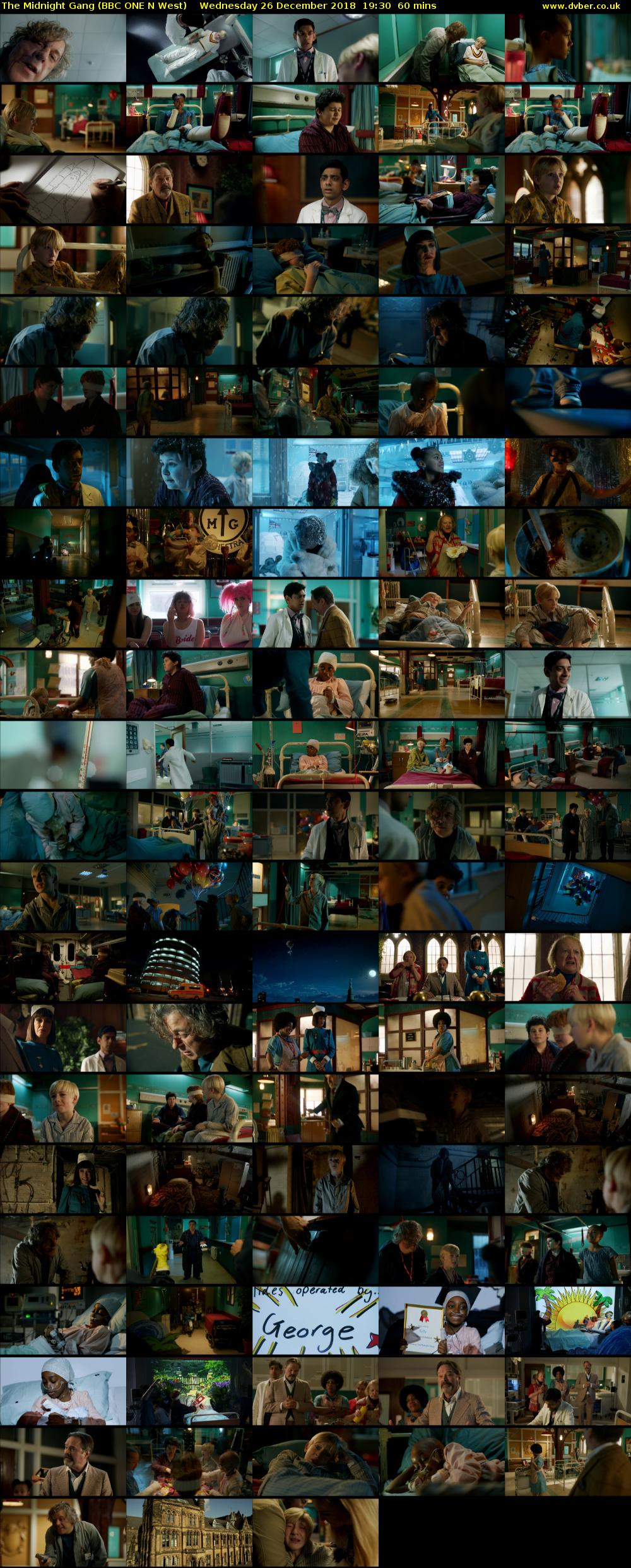The Midnight Gang (BBC ONE N West) Wednesday 26 December 2018 19:30 - 20:30