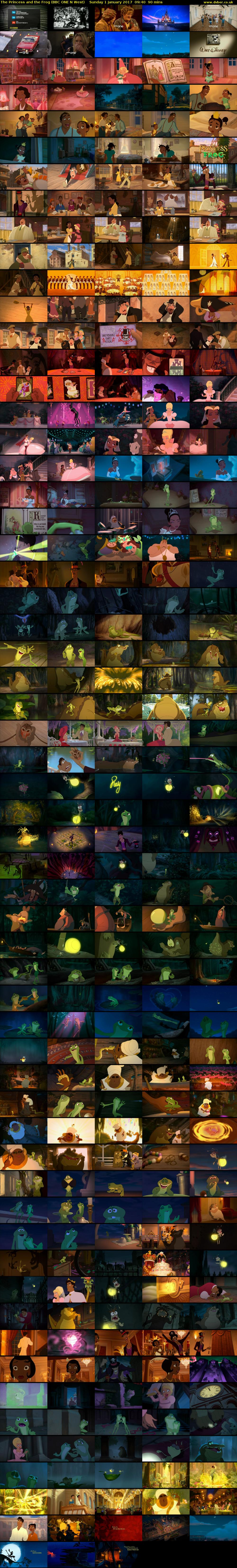 The Princess and the Frog (BBC ONE N West) Sunday 1 January 2017 09:40 - 11:10