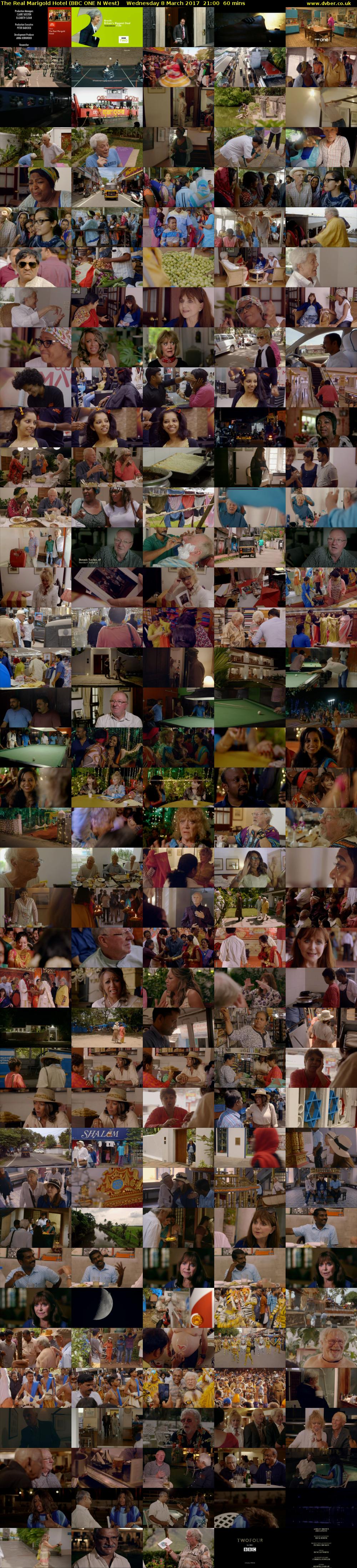 The Real Marigold Hotel (BBC ONE N West) Wednesday 8 March 2017 21:00 - 22:00