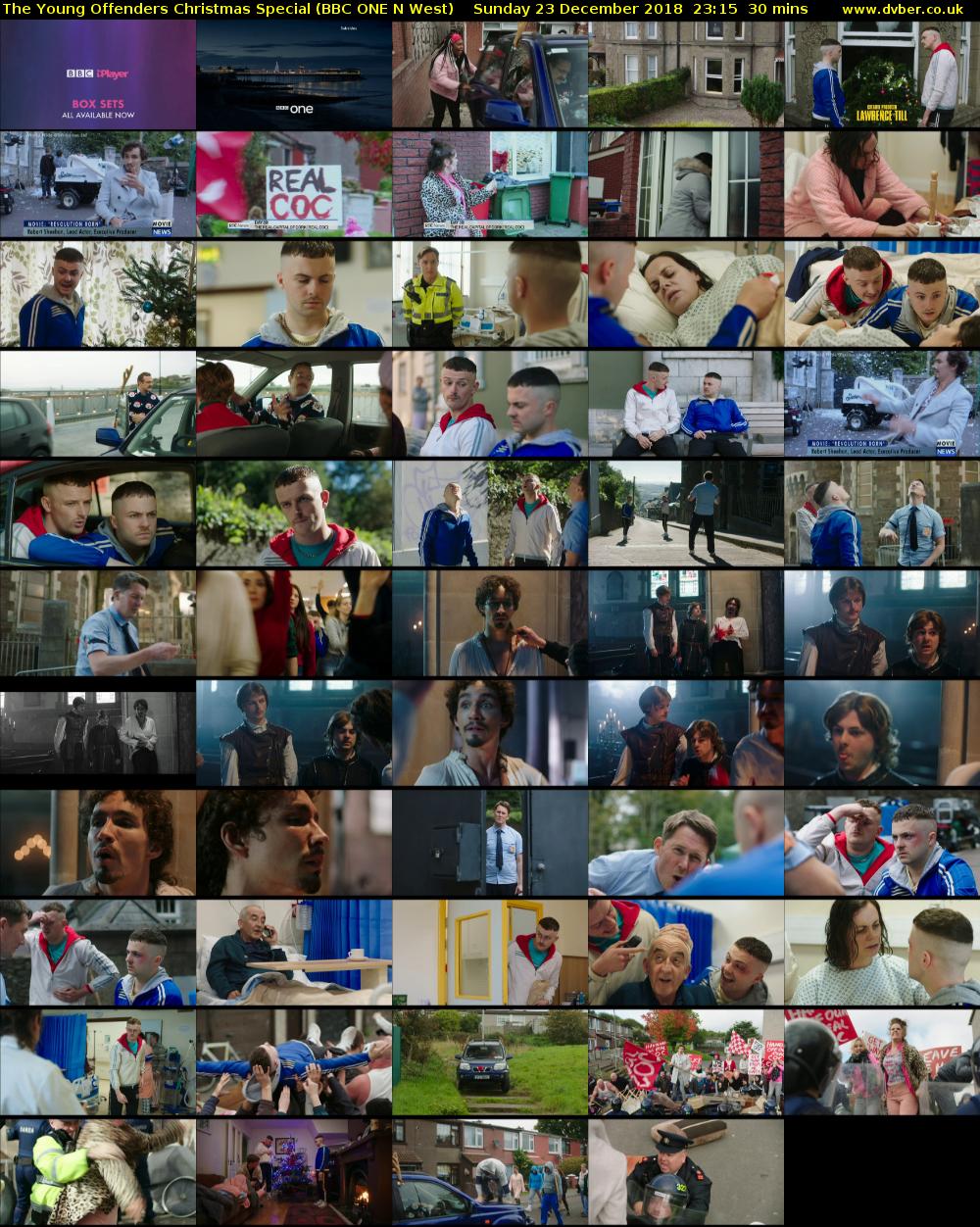 The Young Offenders Christmas Special (BBC ONE N West) Sunday 23 December 2018 23:15 - 23:45