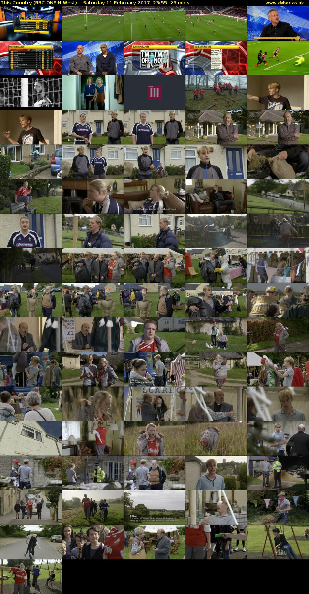 This Country (BBC ONE N West) Saturday 11 February 2017 23:55 - 00:20
