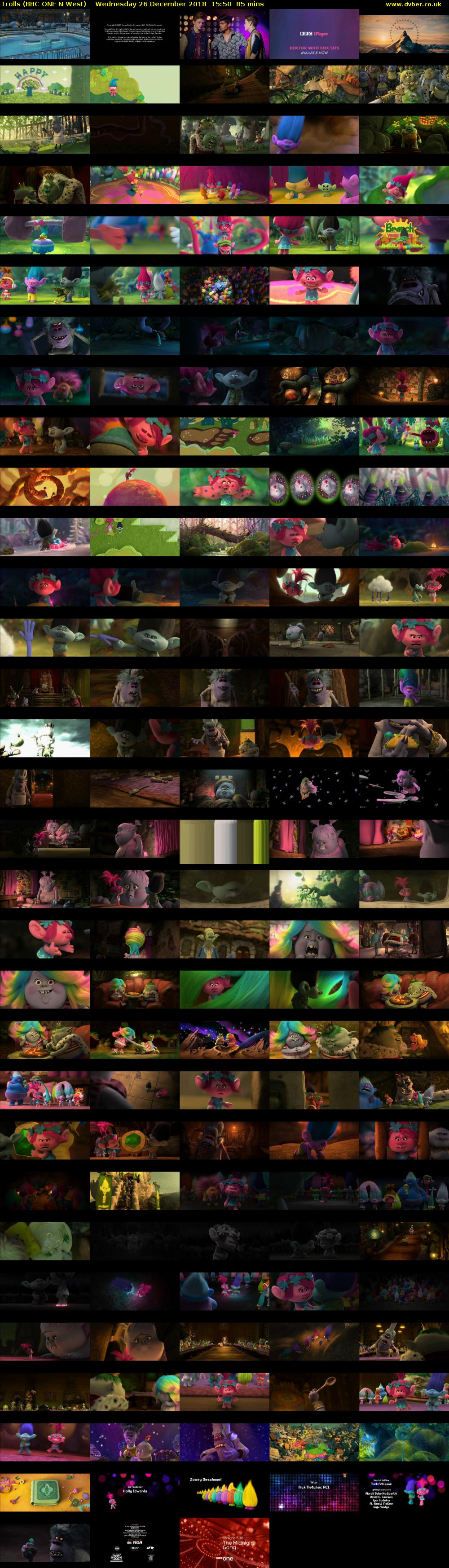 Trolls (BBC ONE N West) Wednesday 26 December 2018 15:50 - 17:15