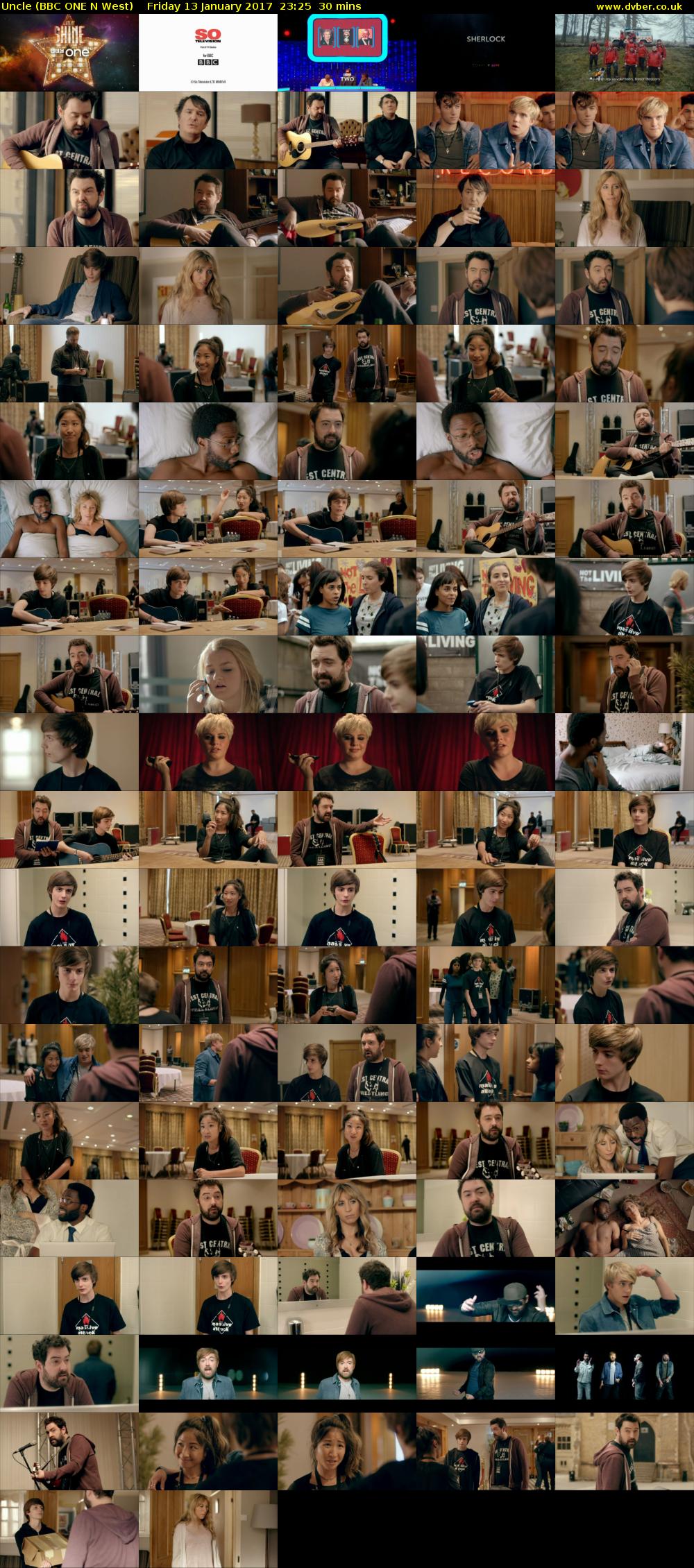 Uncle (BBC ONE N West) Friday 13 January 2017 23:25 - 23:55