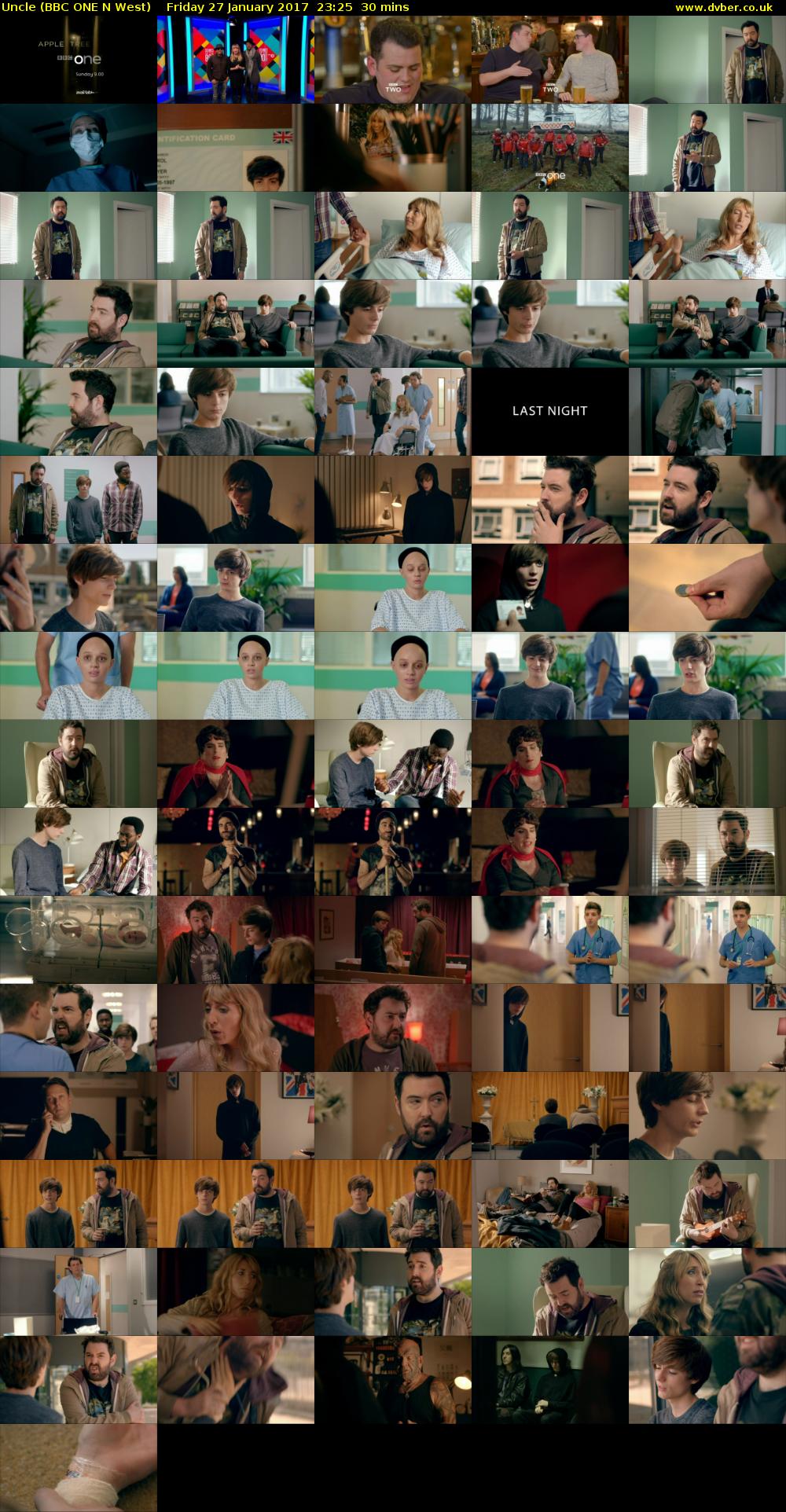 Uncle (BBC ONE N West) Friday 27 January 2017 23:25 - 23:55
