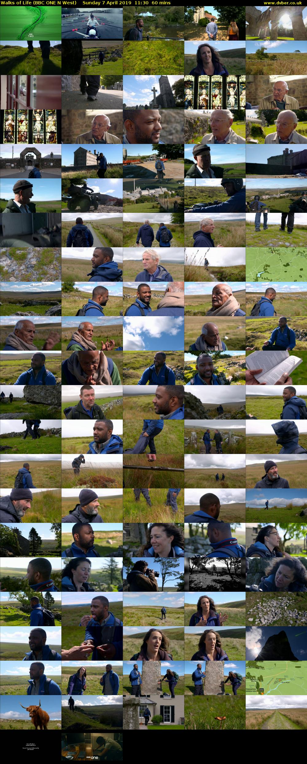 Walks of Life (BBC ONE N West) Sunday 7 April 2019 11:30 - 12:30