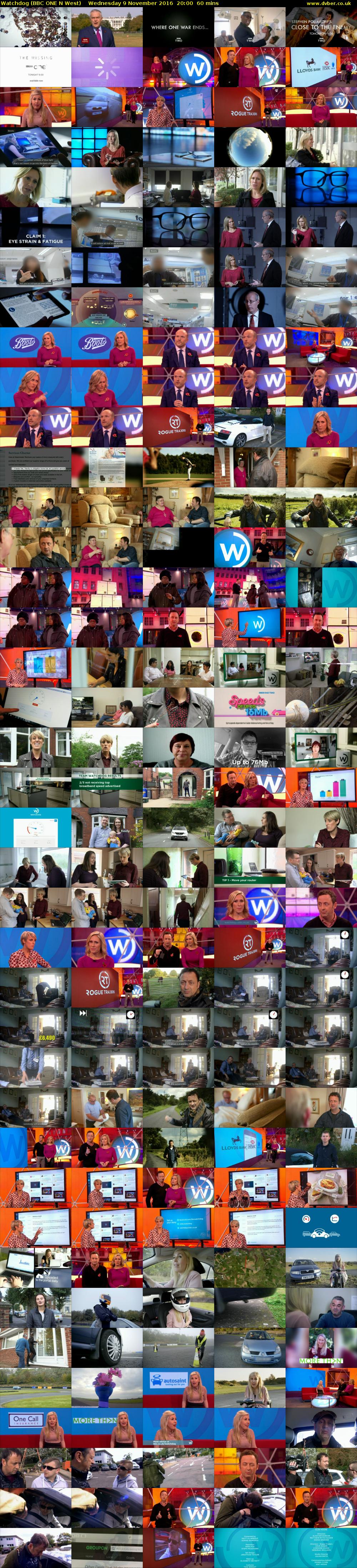 Watchdog (BBC ONE N West) Wednesday 9 November 2016 20:00 - 21:00