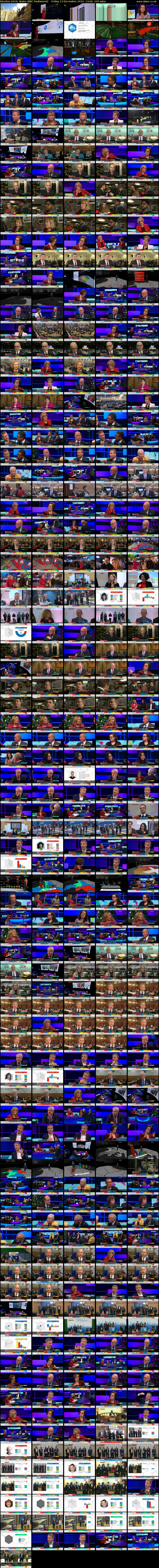 Election 2019: Wales (BBC Parliament) Friday 13 December 2019 13:00 - 17:05