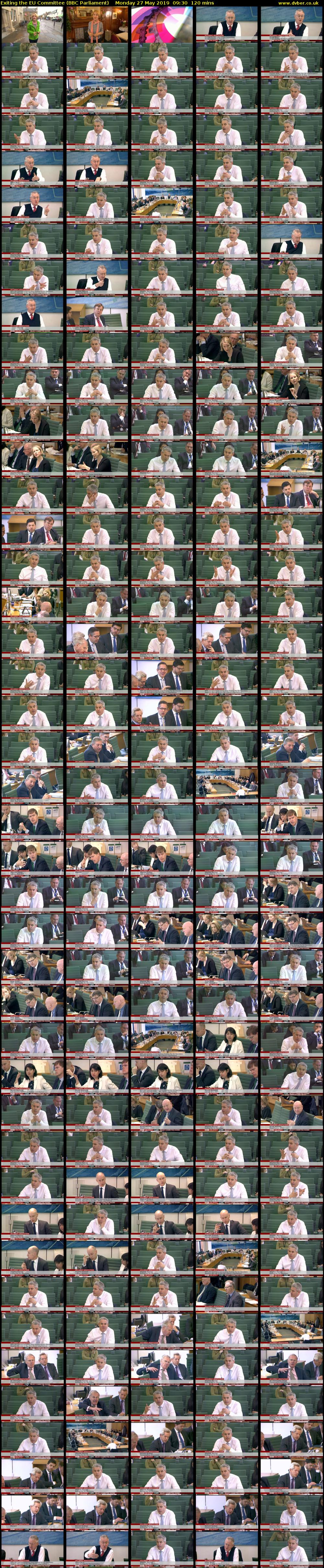 Exiting the EU Committee (BBC Parliament) Monday 27 May 2019 09:30 - 11:30
