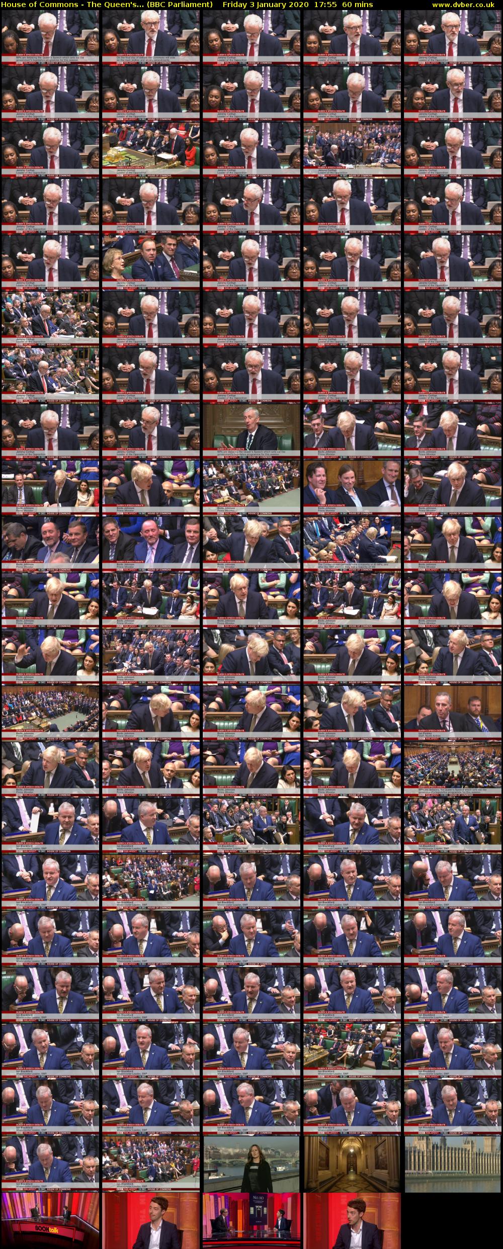 House of Commons - The Queen's... (BBC Parliament) Friday 3 January 2020 17:55 - 18:55