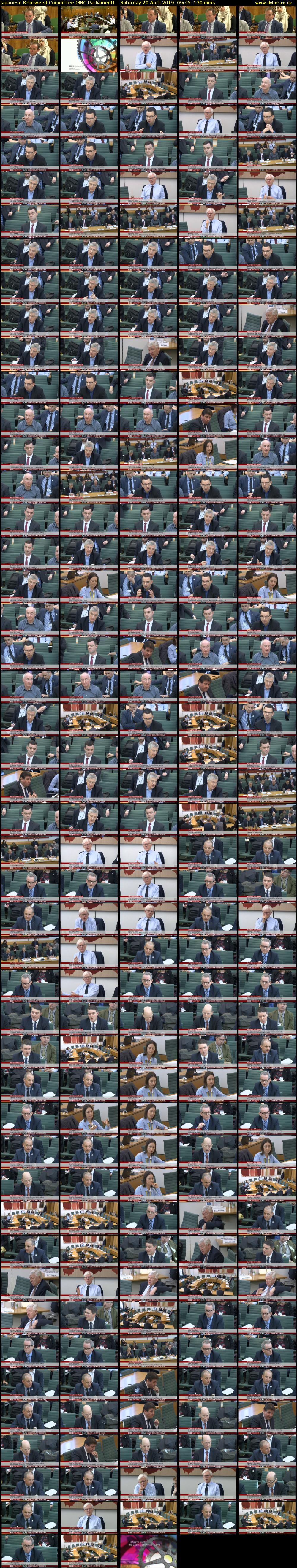 Japanese Knotweed Committee (BBC Parliament) Saturday 20 April 2019 09:45 - 11:55