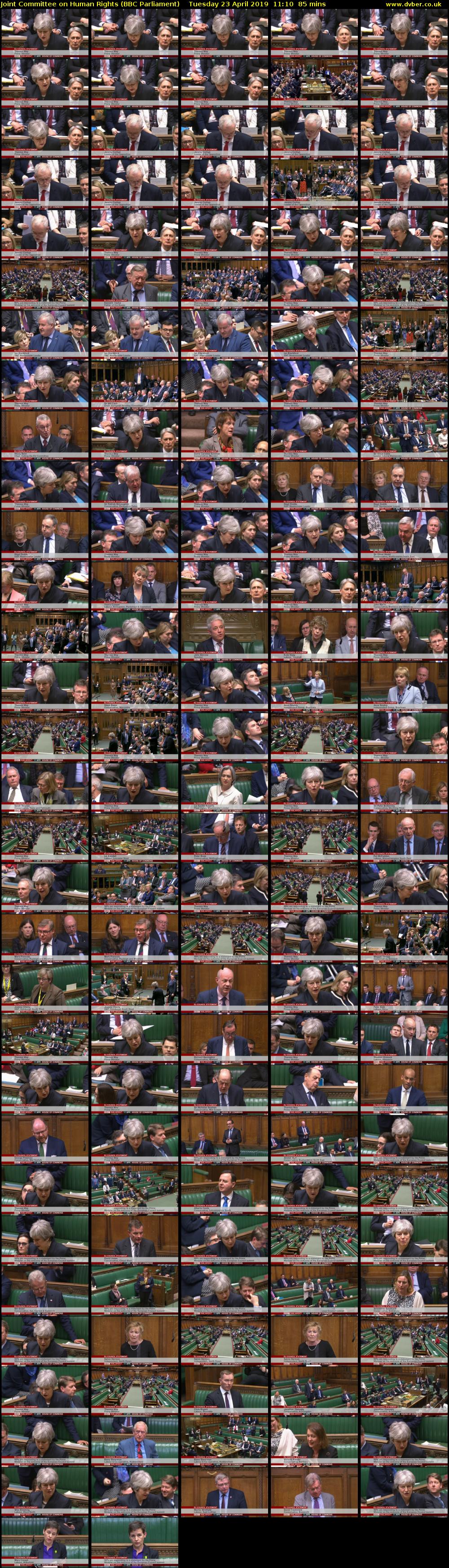 Joint Committee on Human Rights (BBC Parliament) Tuesday 23 April 2019 11:10 - 12:35