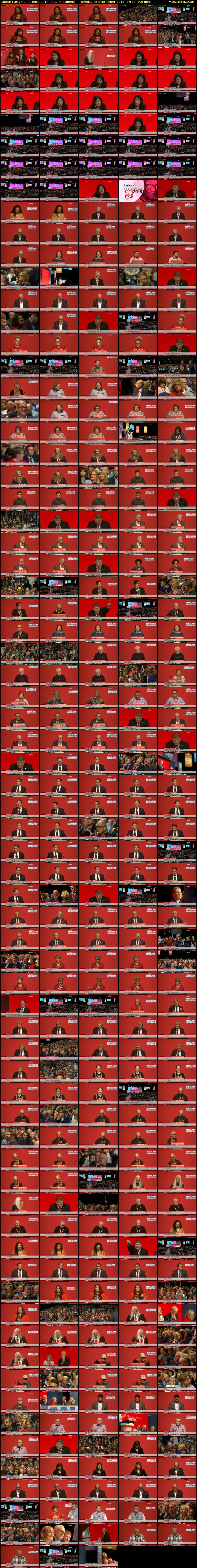 Labour Party Conference 2018 (BBC Parliament) Tuesday 25 September 2018 17:30 - 20:45