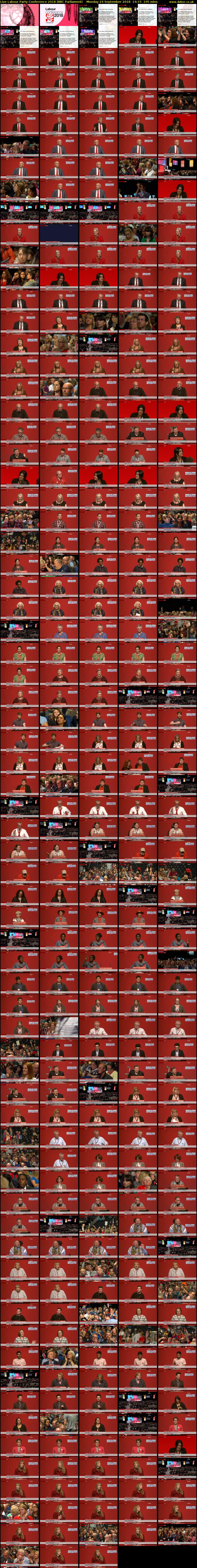 Live Labour Party Conference 2018 (BBC Parliament) Monday 24 September 2018 14:15 - 17:30