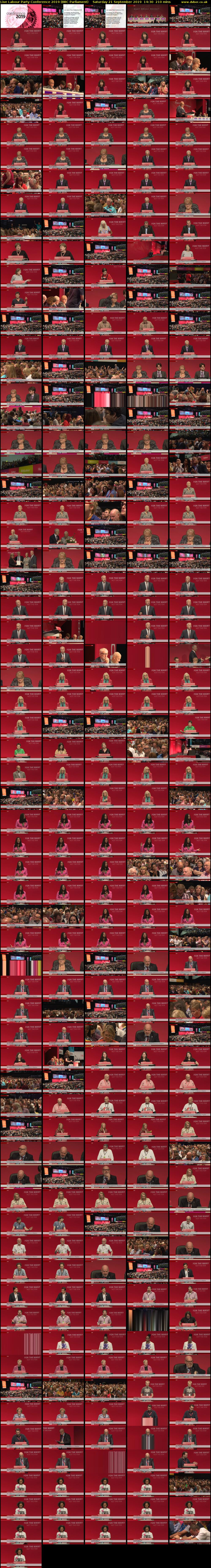 Live Labour Party Conference 2019 (BBC Parliament) Saturday 21 September 2019 14:30 - 18:00