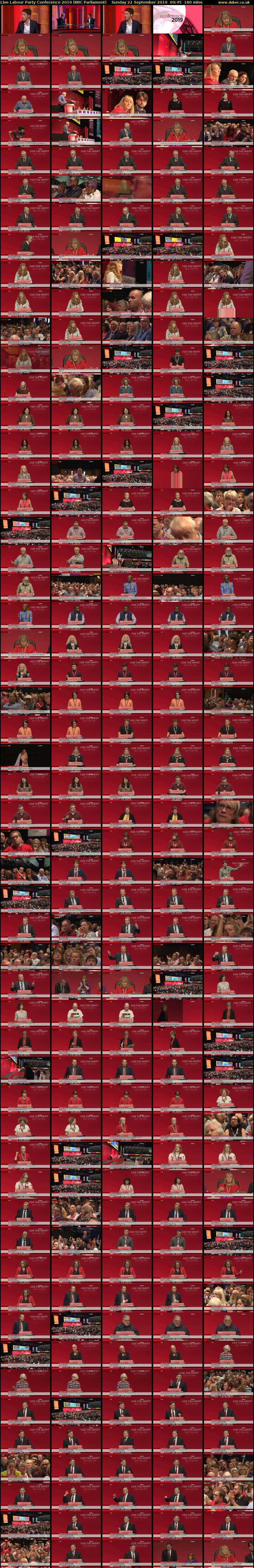 Live Labour Party Conference 2019 (BBC Parliament) Sunday 22 September 2019 09:45 - 12:45