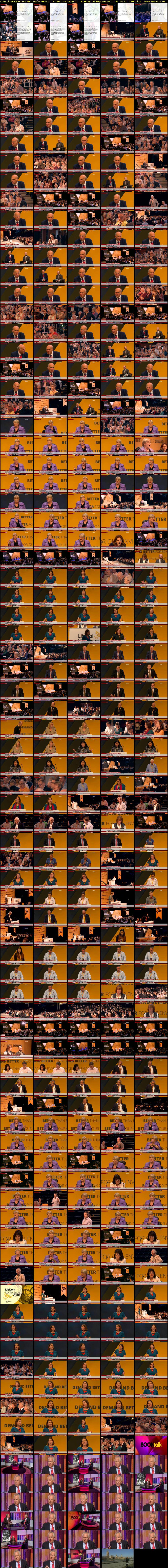 Live Liberal Democrats Conference 2018 (BBC Parliament) Sunday 16 September 2018 14:10 - 18:00