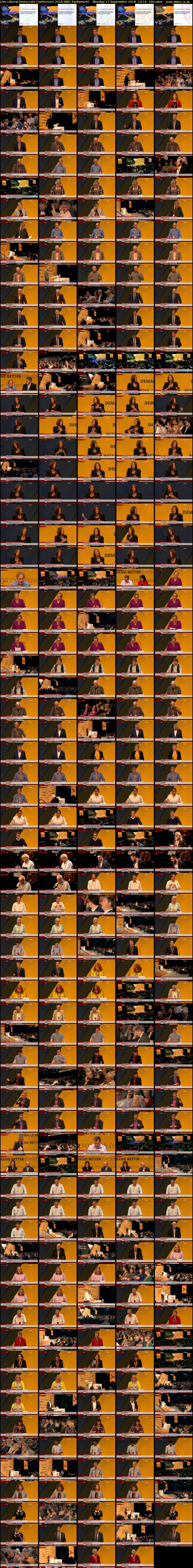Live Liberal Democrats Conference 2018 (BBC Parliament) Monday 17 September 2018 14:10 - 17:30