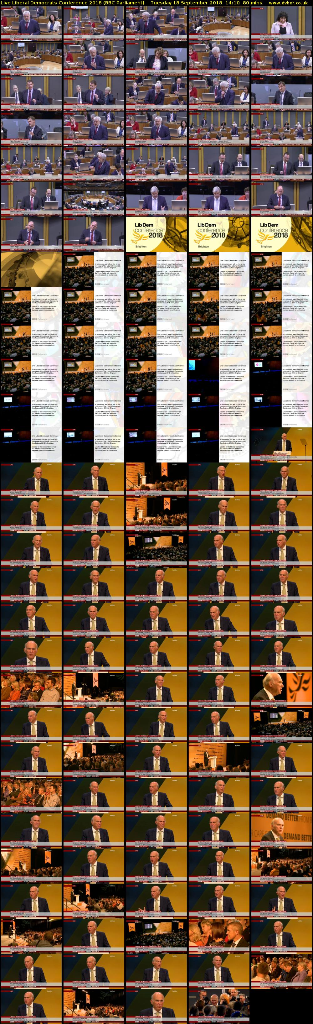 Live Liberal Democrats Conference 2018 (BBC Parliament) Tuesday 18 September 2018 14:10 - 15:30
