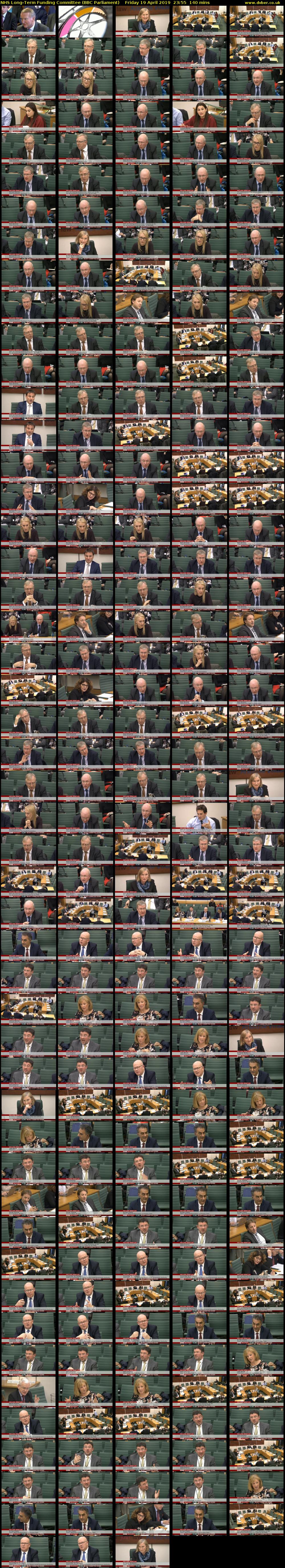NHS Long-Term Funding Committee (BBC Parliament) Friday 19 April 2019 23:55 - 02:15
