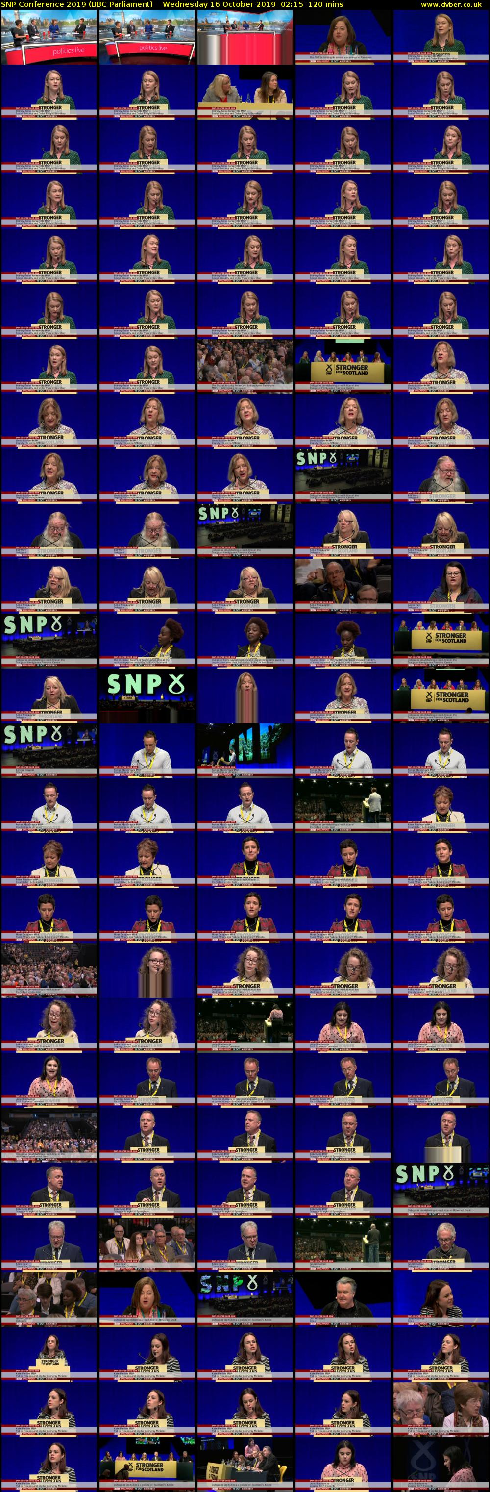 SNP Conference 2019 (BBC Parliament) Wednesday 16 October 2019 02:15 - 04:15