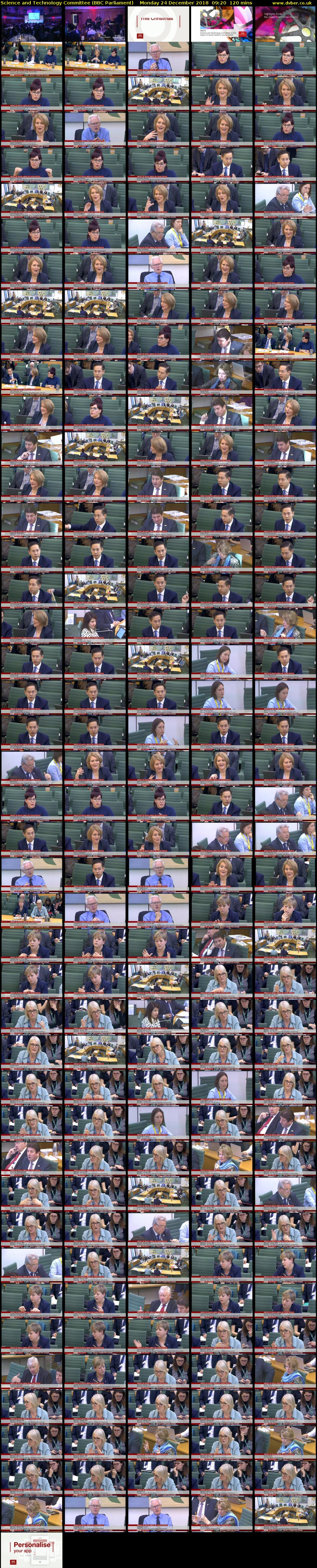 Science and Technology Committee (BBC Parliament) Monday 24 December 2018 09:20 - 11:20