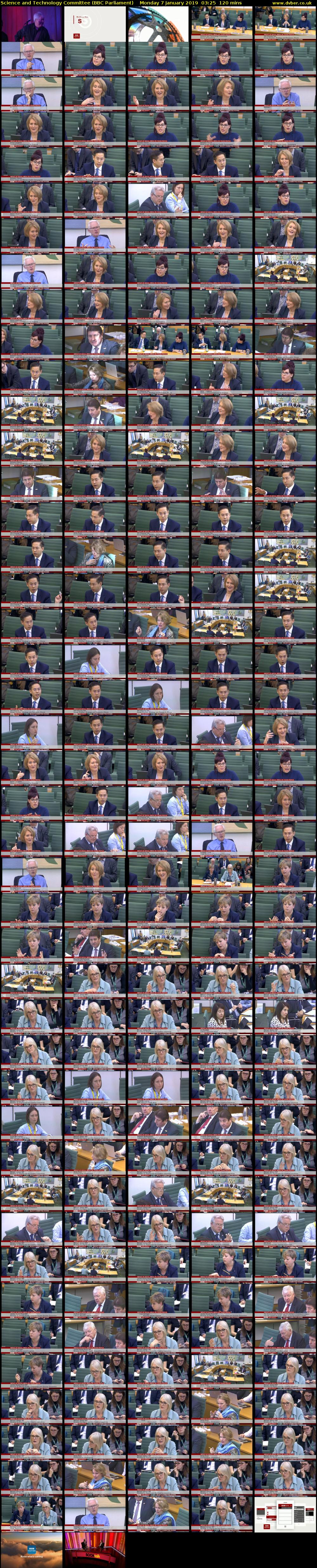Science and Technology Committee (BBC Parliament) Monday 7 January 2019 03:25 - 05:25