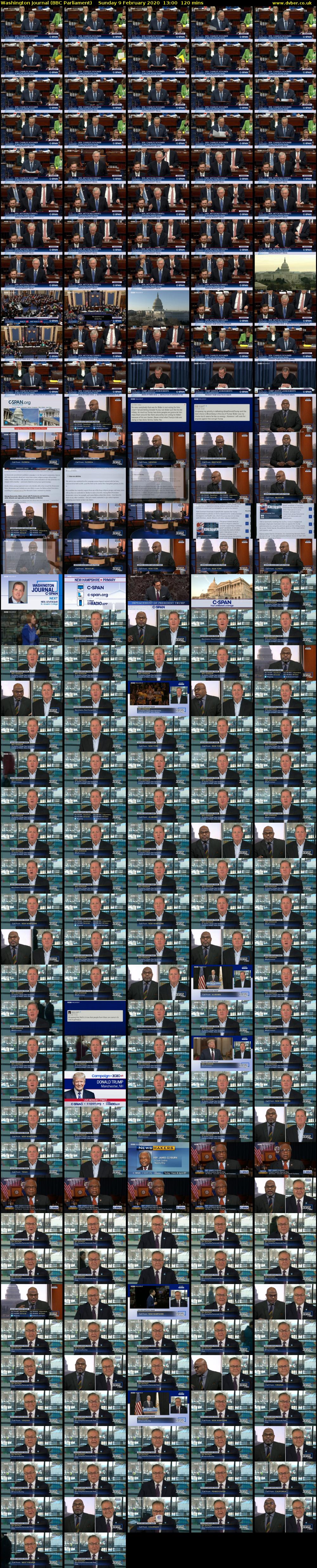 Washington Journal (BBC Parliament) Sunday 9 February 2020 13:00 - 15:00