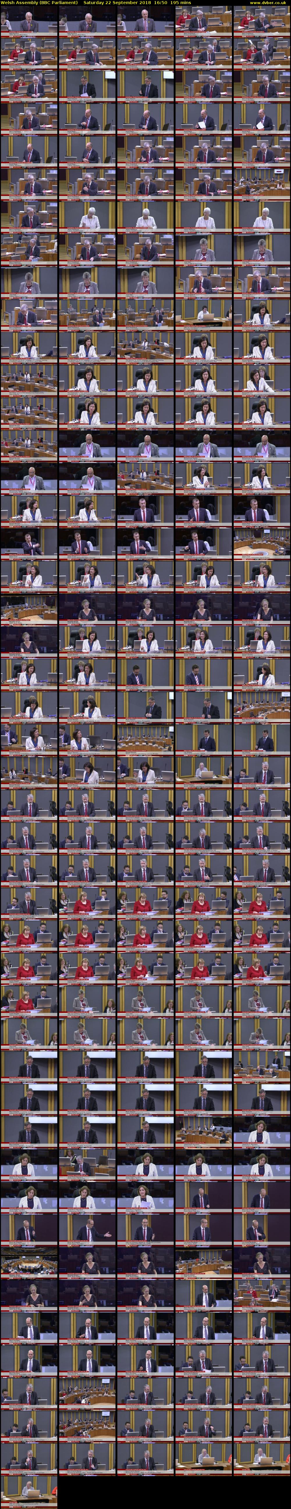 Welsh Assembly (BBC Parliament) Saturday 22 September 2018 16:50 - 20:05