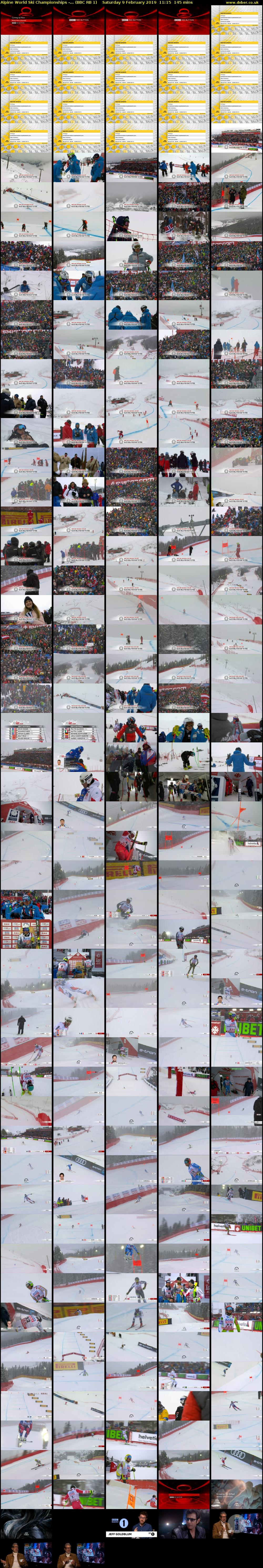 Alpine World Ski Championships -... (BBC RB 1) Saturday 9 February 2019 11:15 - 13:40