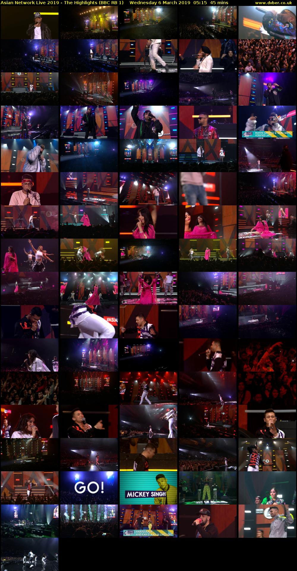 Asian Network Live 2019 - The Highlights (BBC RB 1) Wednesday 6 March 2019 05:15 - 06:00