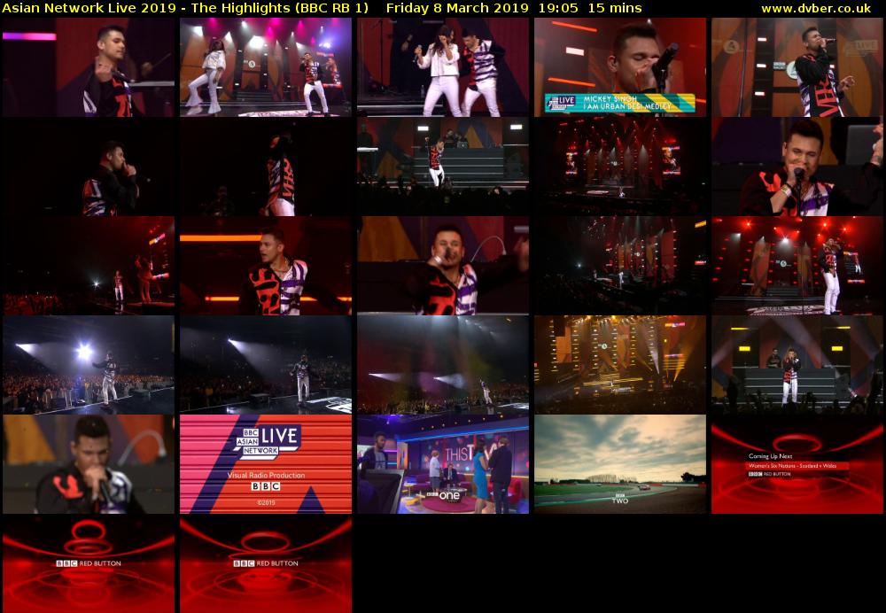 Asian Network Live 2019 - The Highlights (BBC RB 1) Friday 8 March 2019 19:05 - 19:20
