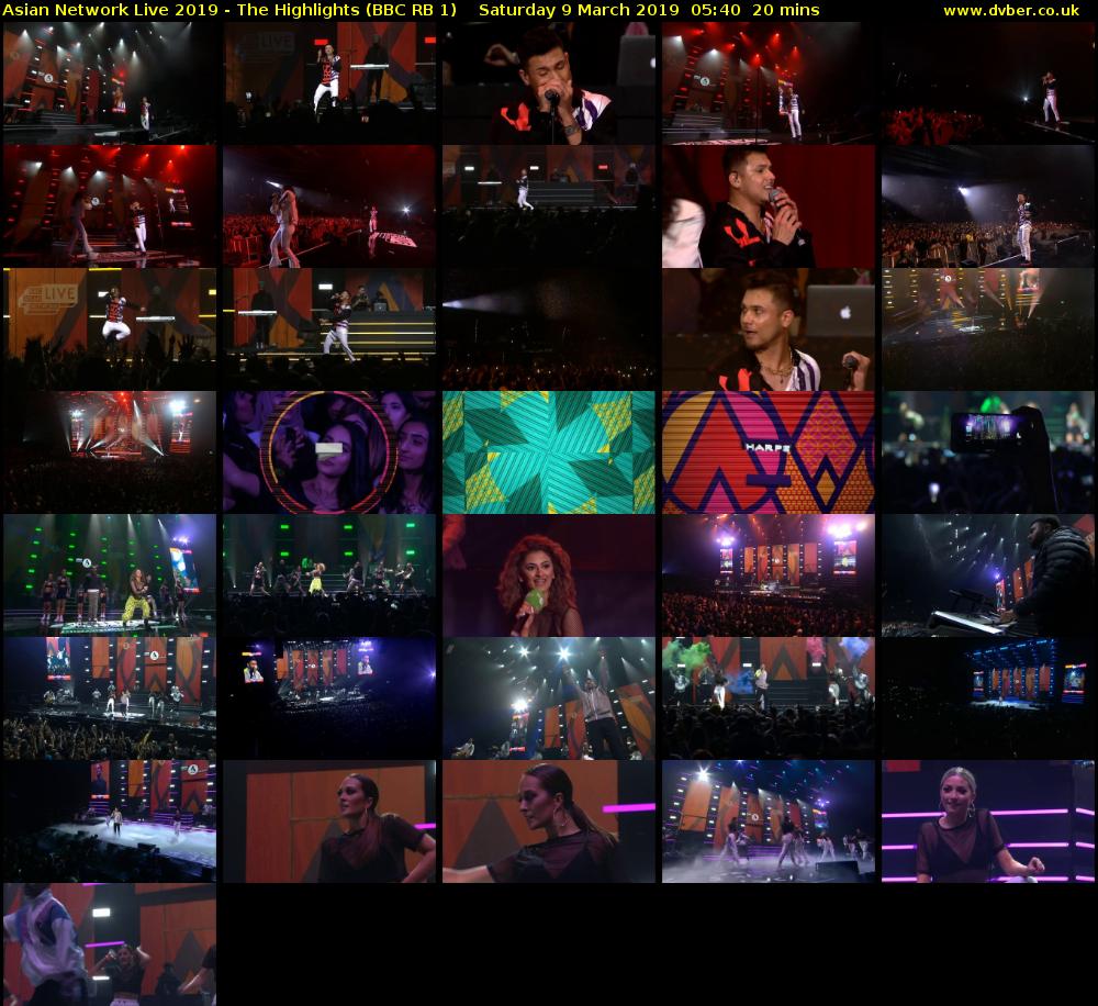 Asian Network Live 2019 - The Highlights (BBC RB 1) Saturday 9 March 2019 05:40 - 06:00