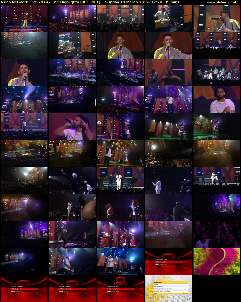 Asian Network Live 2019 - The Highlights (BBC RB 1) Sunday 10 March 2019 12:20 - 12:55