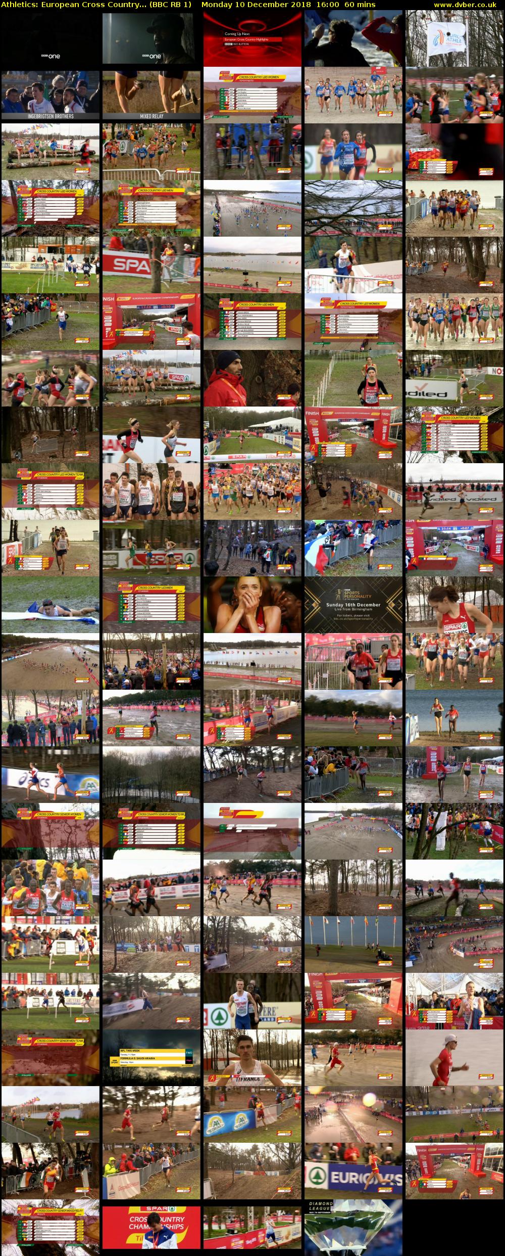 Athletics: European Cross Country... (BBC RB 1) Monday 10 December 2018 16:00 - 17:00
