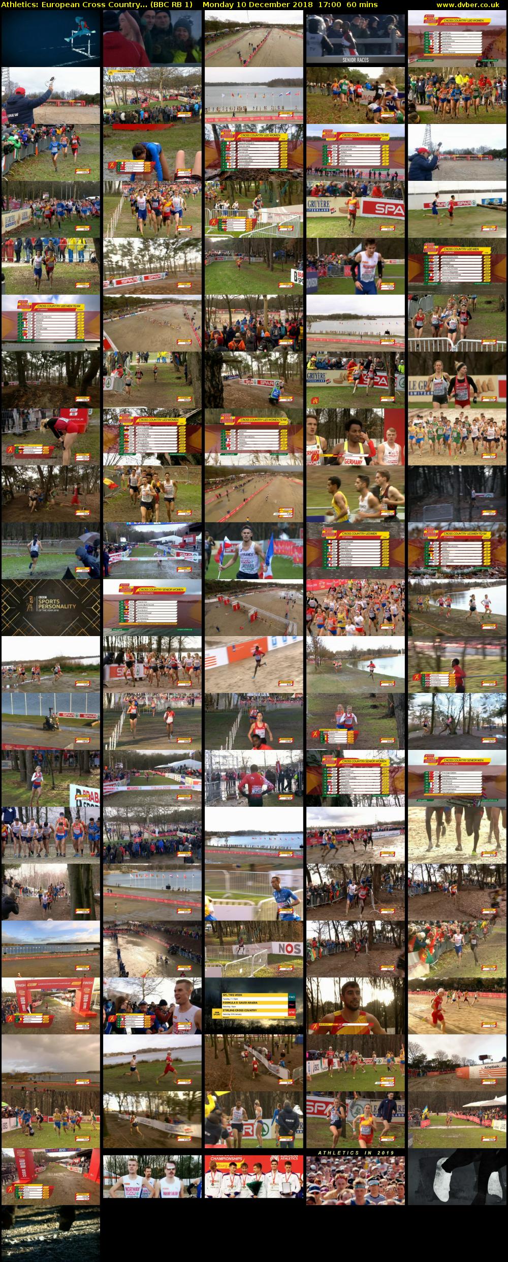Athletics: European Cross Country... (BBC RB 1) Monday 10 December 2018 17:00 - 18:00