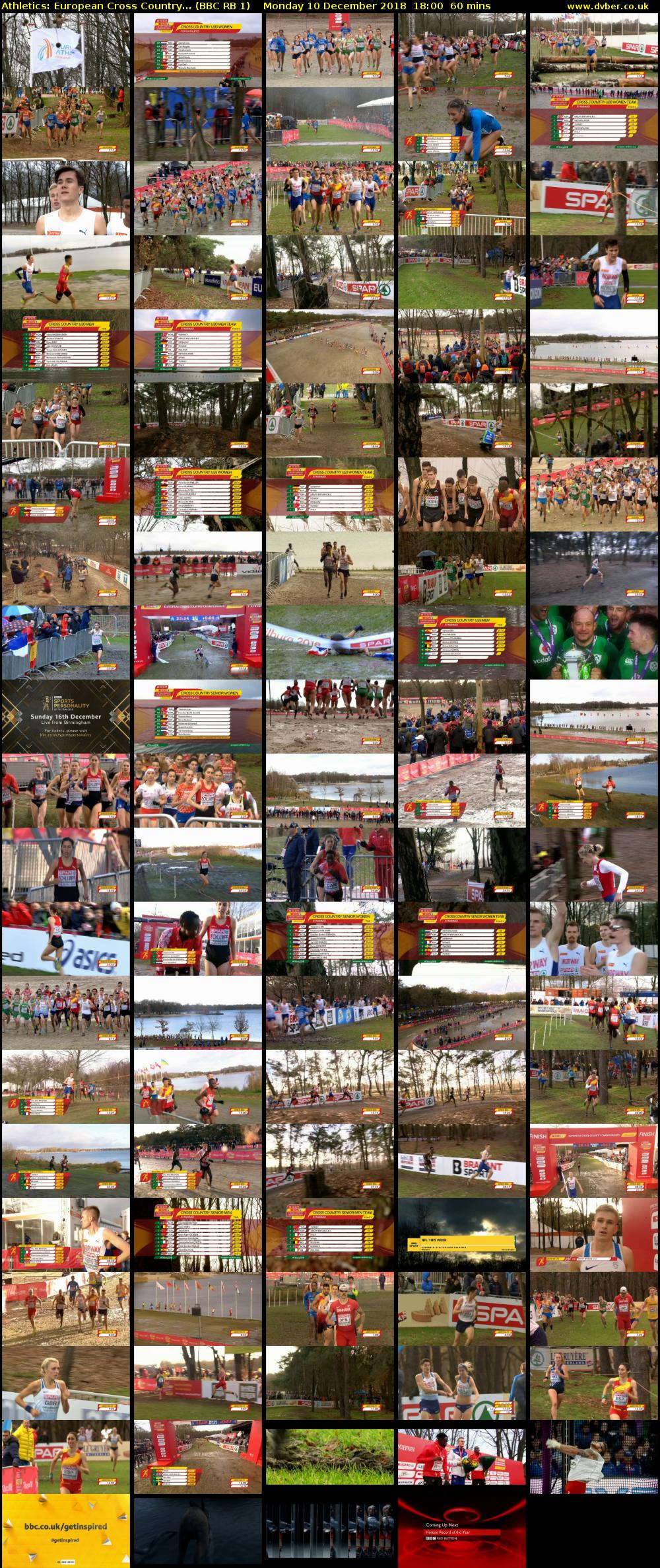 Athletics: European Cross Country... (BBC RB 1) Monday 10 December 2018 18:00 - 19:00