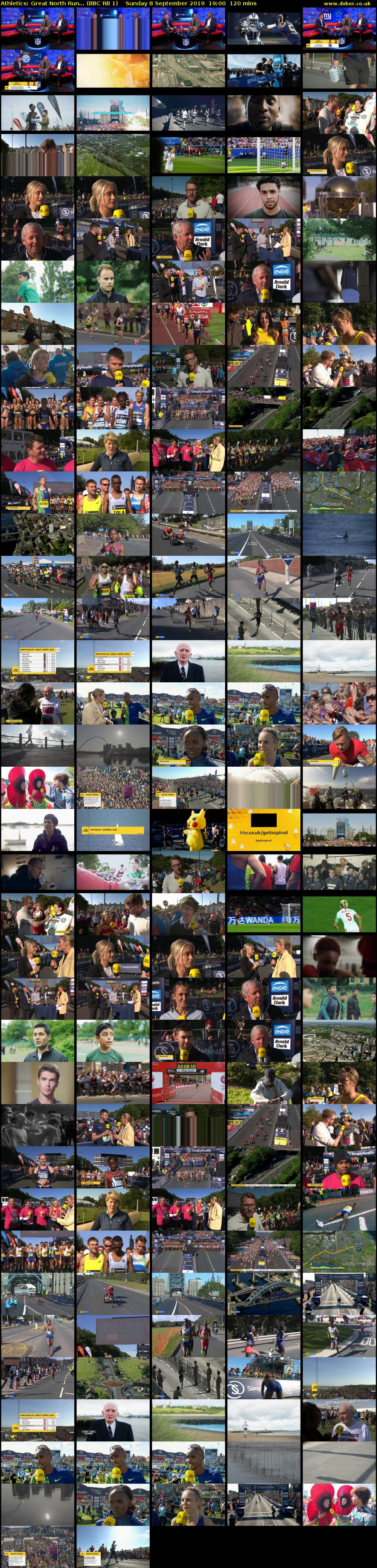 Athletics: Great North Run... (BBC RB 1) Sunday 8 September 2019 19:00 - 21:00