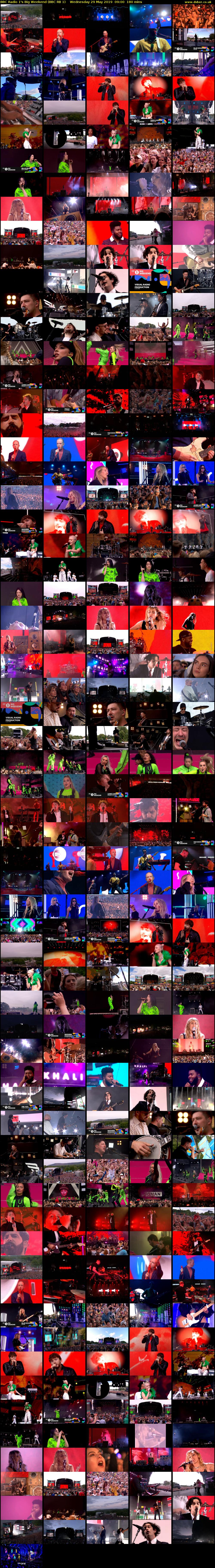 BBC Radio 1's Big Weekend (BBC RB 1) Wednesday 29 May 2019 09:00 - 12:00