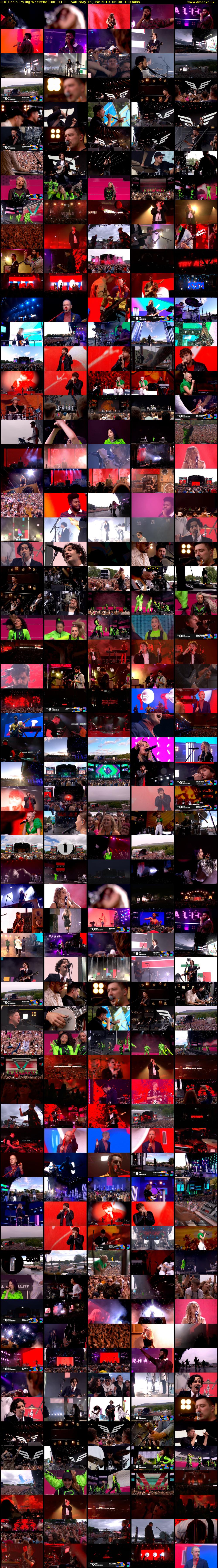 BBC Radio 1's Big Weekend (BBC RB 1) Saturday 15 June 2019 06:00 - 09:00