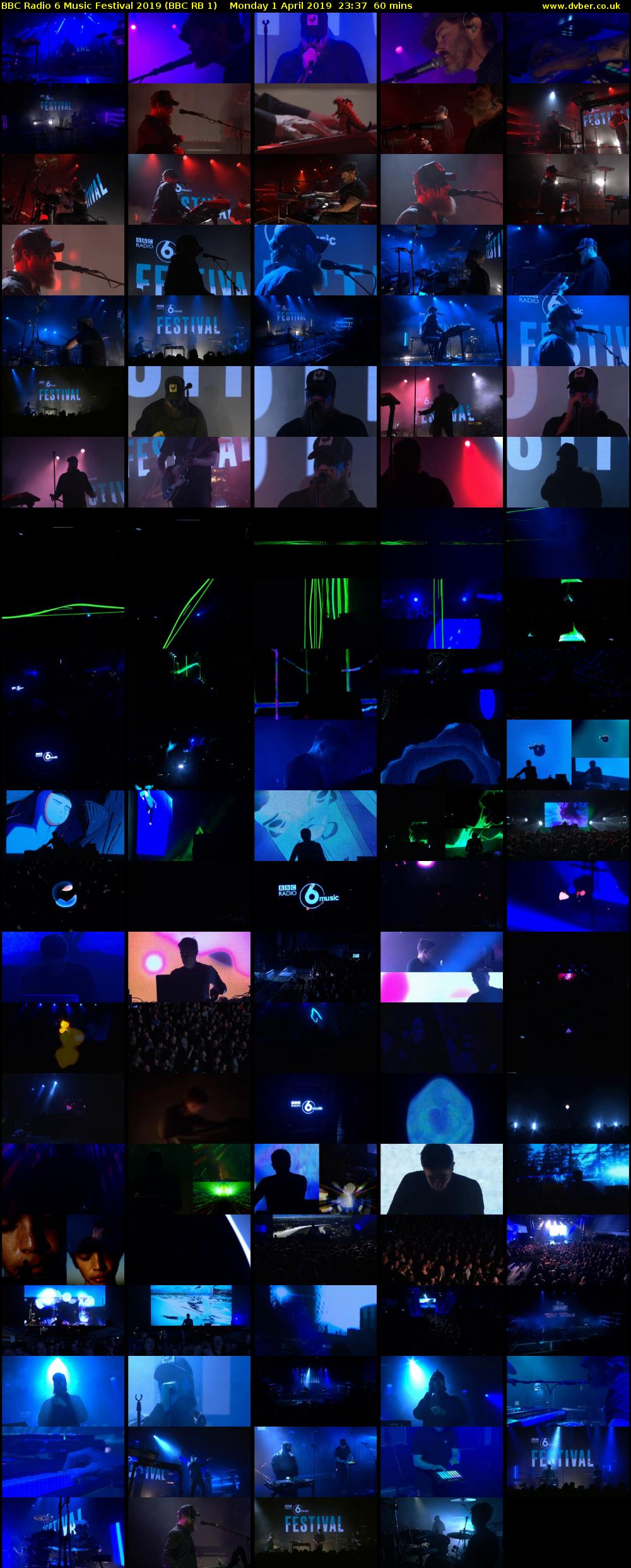 BBC Radio 6 Music Festival 2019 (BBC RB 1) Monday 1 April 2019 23:37 - 00:37