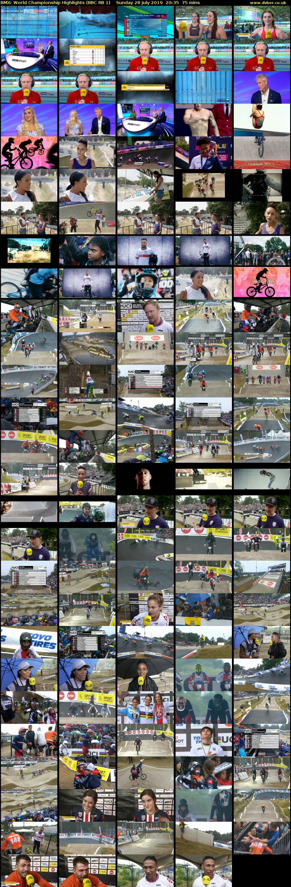 BMX: World Championship Highlights (BBC RB 1) Sunday 28 July 2019 20:35 - 21:50