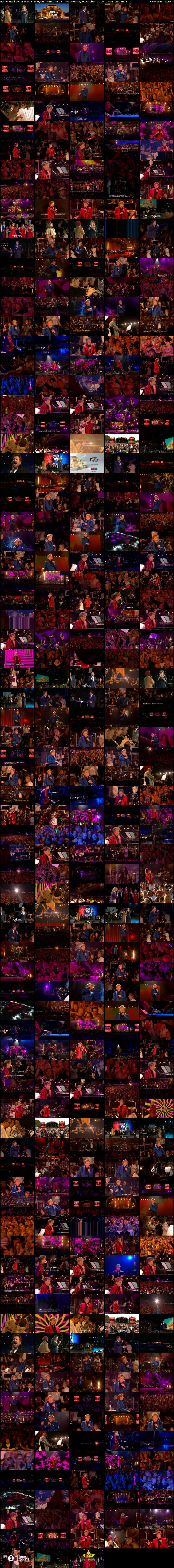 Barry Manilow at Proms in Hyde... (BBC RB 1) Wednesday 9 October 2019 07:58 - 12:24