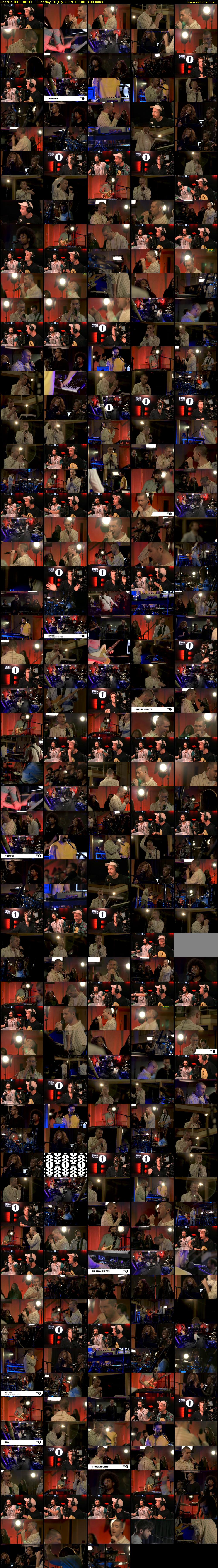 Bastille (BBC RB 1) Tuesday 16 July 2019 00:00 - 03:00