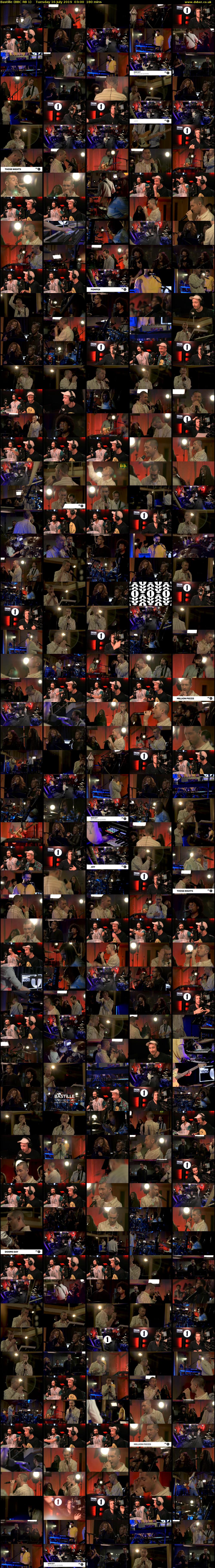 Bastille (BBC RB 1) Tuesday 16 July 2019 03:00 - 06:00
