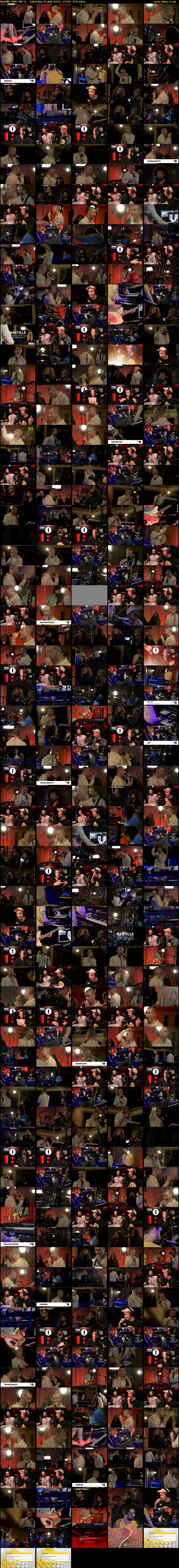 Bastille (BBC RB 1) Saturday 20 July 2019 17:00 - 22:15