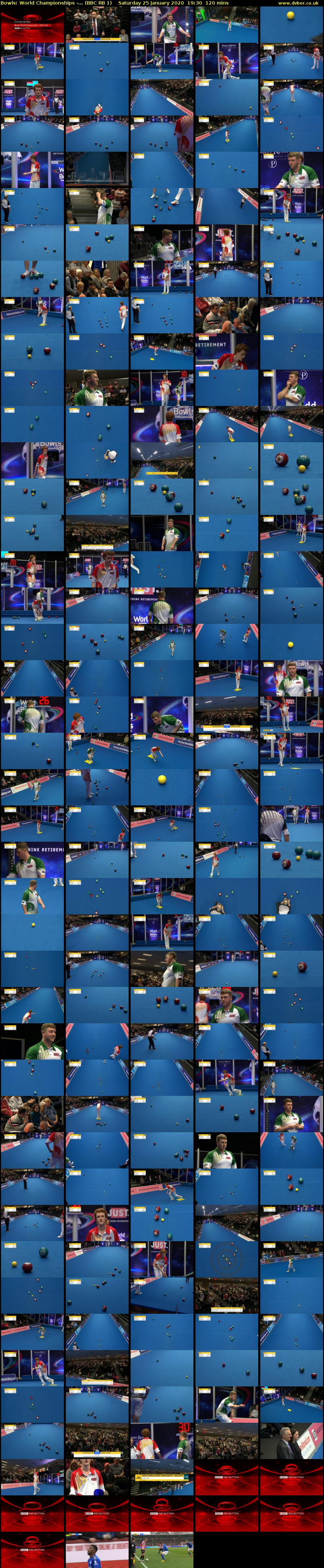 Bowls: World Championships -... (BBC RB 1) Saturday 25 January 2020 19:30 - 21:30