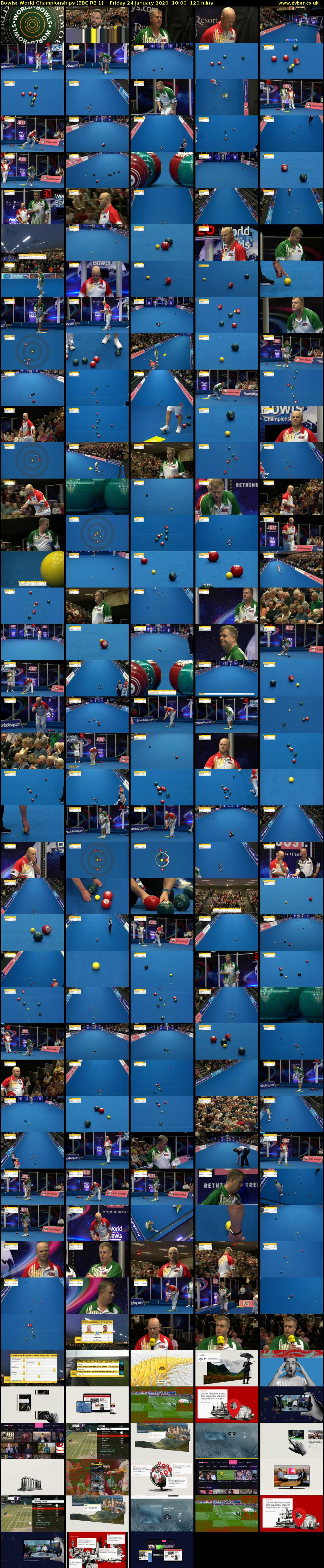 Bowls: World Championships (BBC RB 1) Friday 24 January 2020 10:00 - 12:00