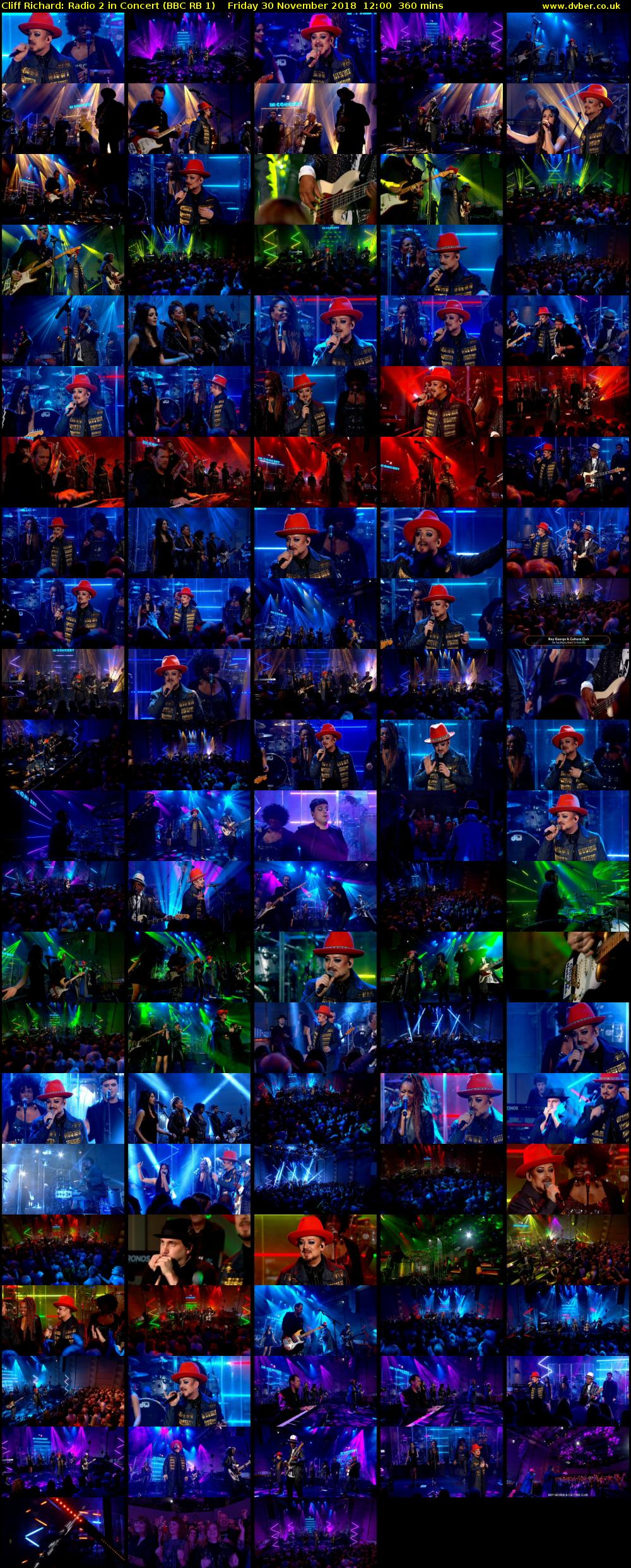 Cliff Richard: Radio 2 in Concert (BBC RB 1) Friday 30 November 2018 12:00 - 18:00