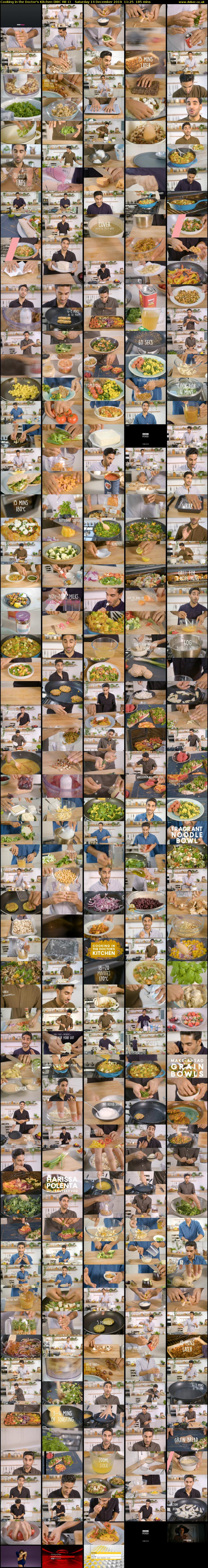 Cooking in the Doctor's Kitchen (BBC RB 1) Saturday 14 December 2019 11:25 - 14:30