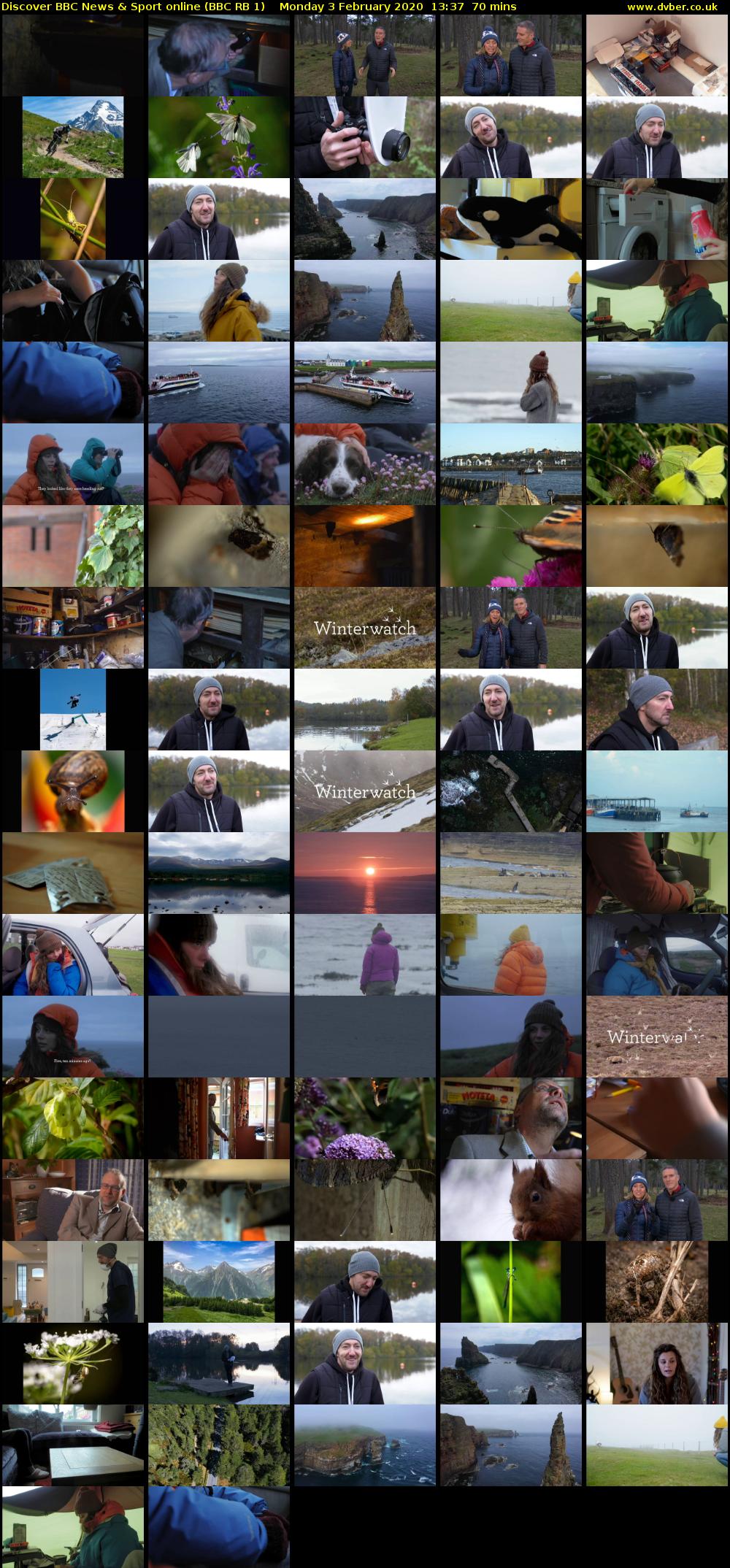 Discover BBC News & Sport online (BBC RB 1) Monday 3 February 2020 13:37 - 14:47